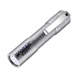 Manker E05 Ti 400 Lumens Titanium AA / 14500 Flashlight With OSRAM KW CSLNM1.TG LED