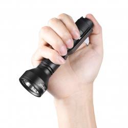 Manker MC12 Pocket Thrower Flashlight (White/Green/Red Light option) + USB Rechargeable 18650 Li-ion Battery