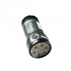 Manker MK36 12,000 Lumens 6x CREE XHP50.2 3V LED Flashlight - Batteries included