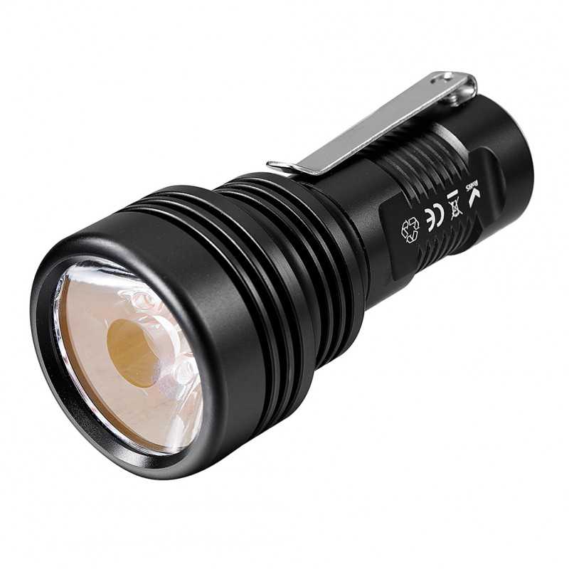 Manker MC13 upto 858m Throw, upto 1200lm 5 Light colours